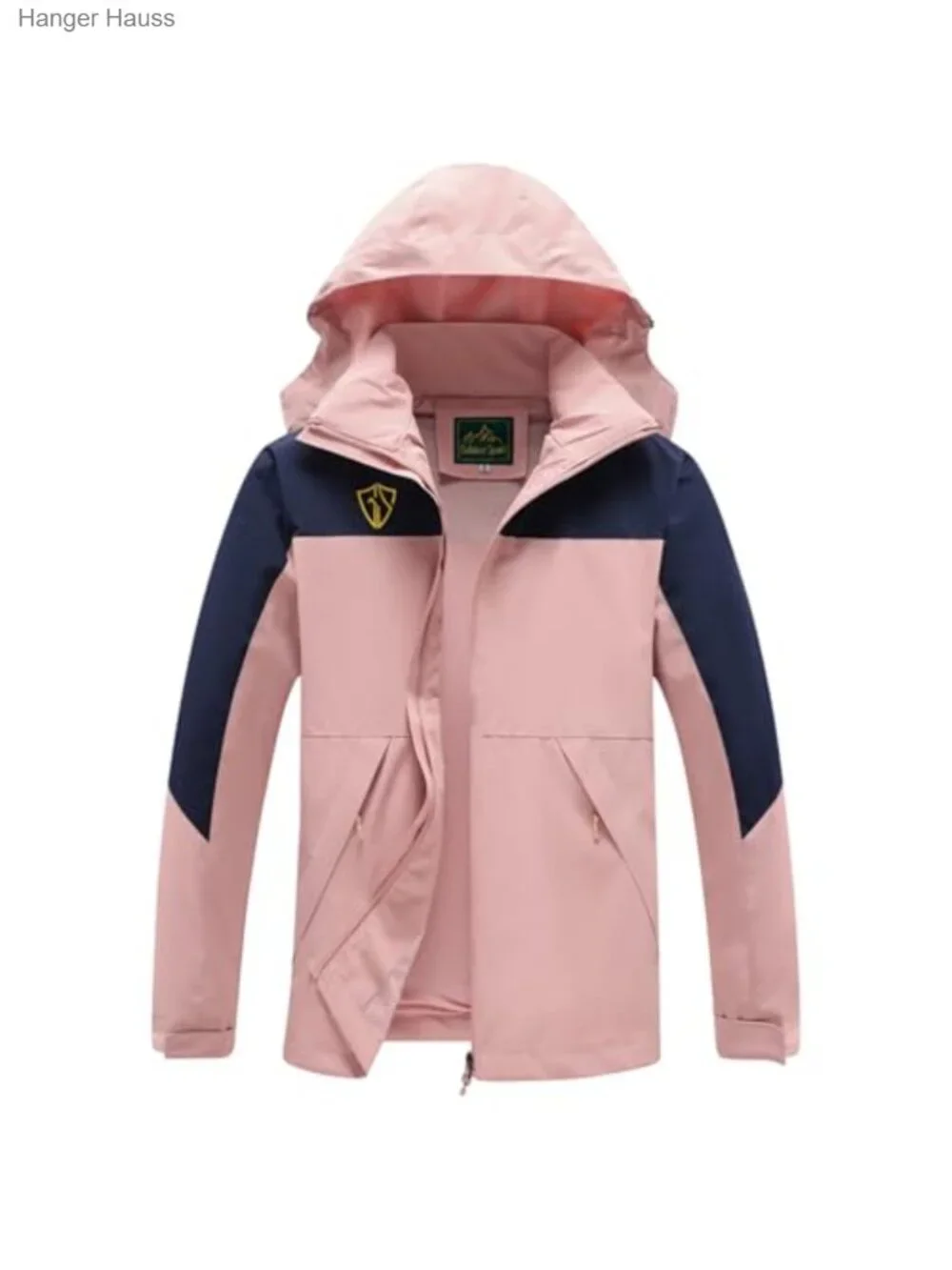 Waterproof Rain Jacket for Women with Hood, Lightweight Packable Windbreaker,